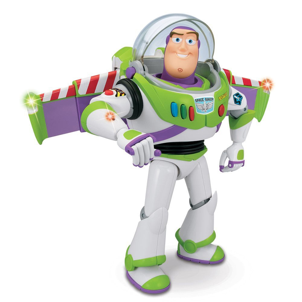 Boneco Toy Story Buzz Lightyear c/ Som Toymania Toymania