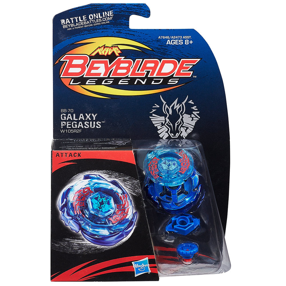 Pião Beyblade Bey Battle Galaxy Pegasus | Toymania - Toymania