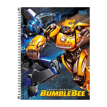 Caderno Espiral Capa Dura Bumblebee Lutando 160 Folhas Tilibra