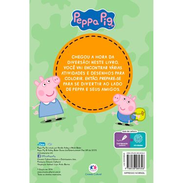 Livro Peppa Pig 365 Atividades E Desenhos Ciranda Cultural