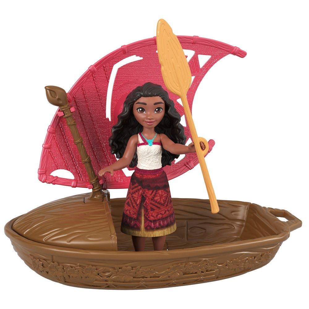 Moana 2 Conjunto Canoa com Mini Boneca Surpresa - Mattel - Imagem 3