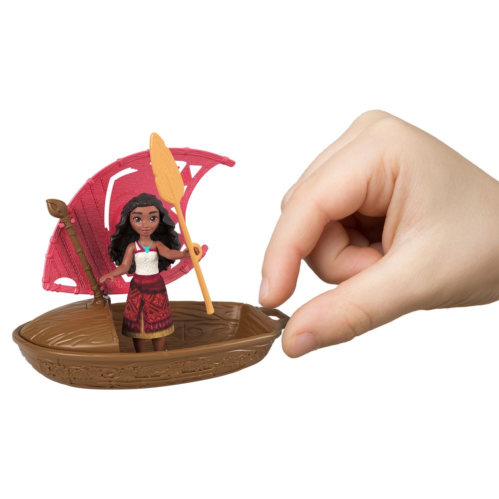 Moana 2 Conjunto Canoa com Mini Boneca Surpresa - Mattel - Imagem 9