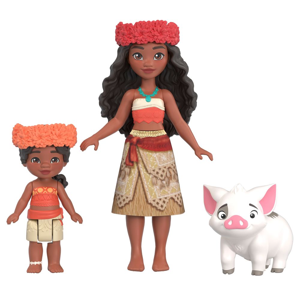 Moana 2 Casa Moana e Simea com Pua e Acessórios - Mattel - Imagem 4