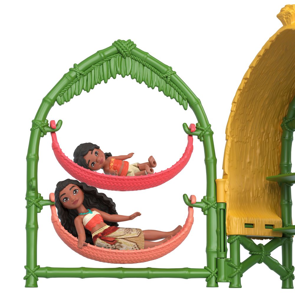Moana 2 Casa Moana e Simea com Pua e Acessórios - Mattel - Imagem 5