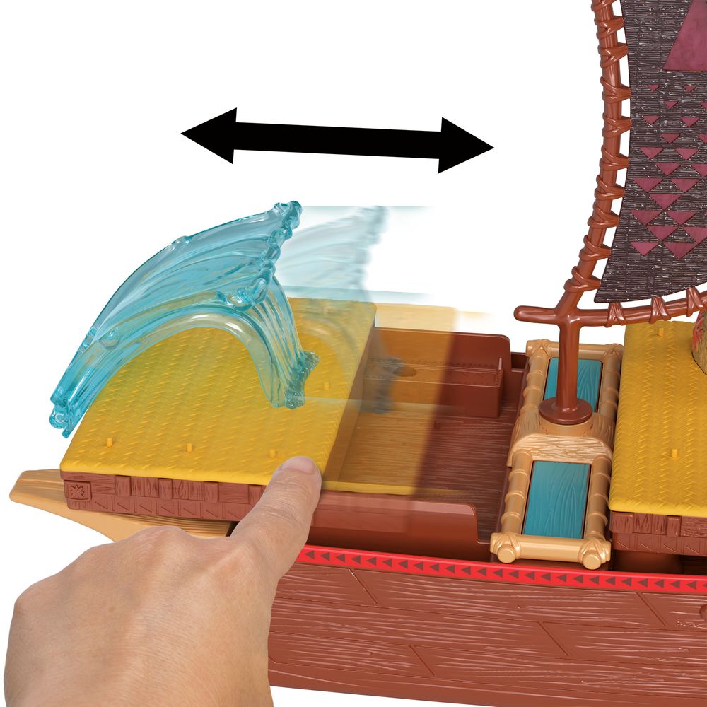 Moana 2 Barco de Aventuras Mini Boneca e Acessórios - Mattel - Imagem 7