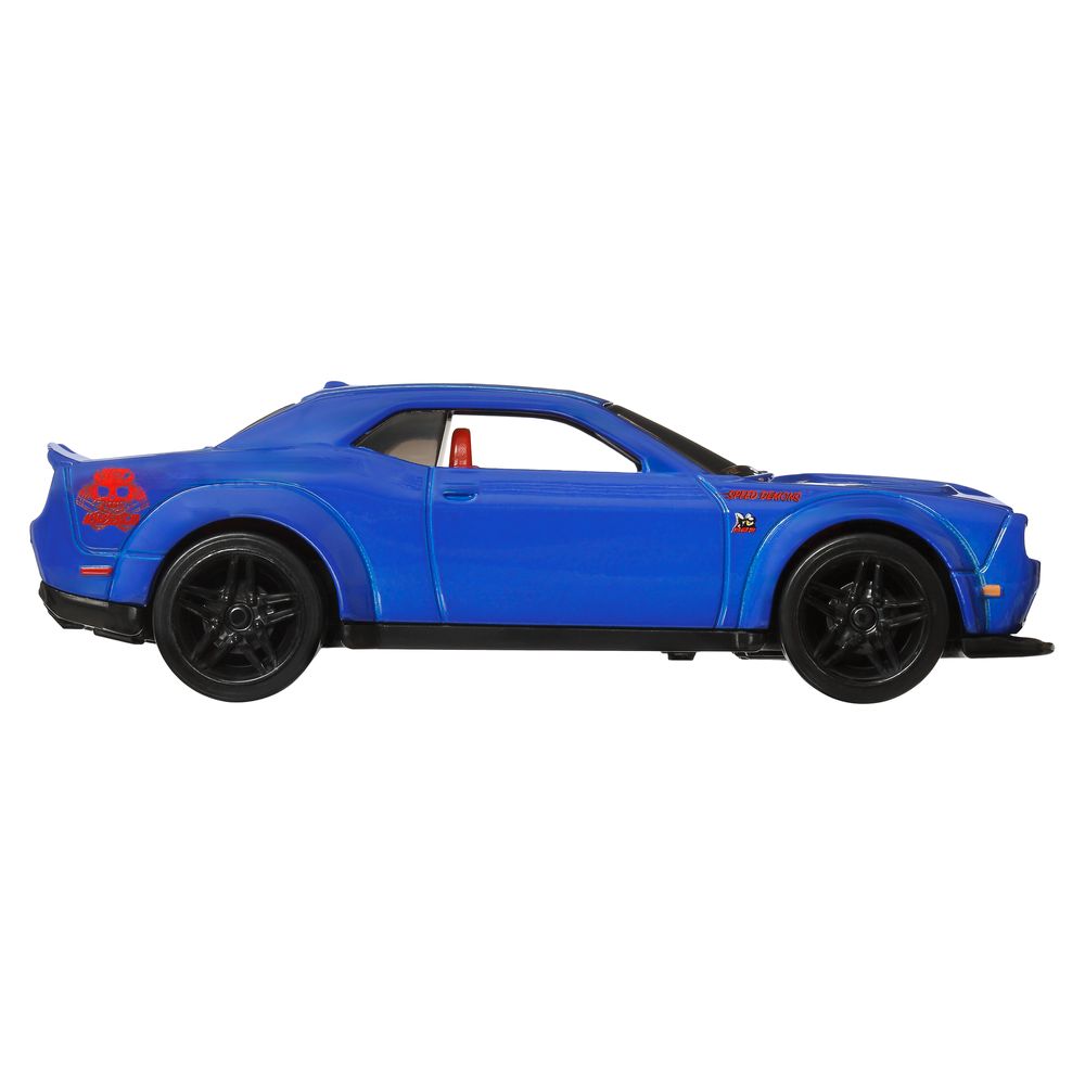 Hot Wheels Carro Pull-Back Dodge Challenger R/T - Mattel - Imagem 4