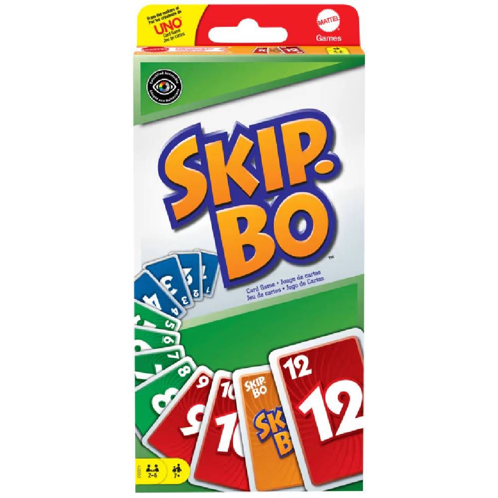 Jogo Uno Skip Bo - Mattel