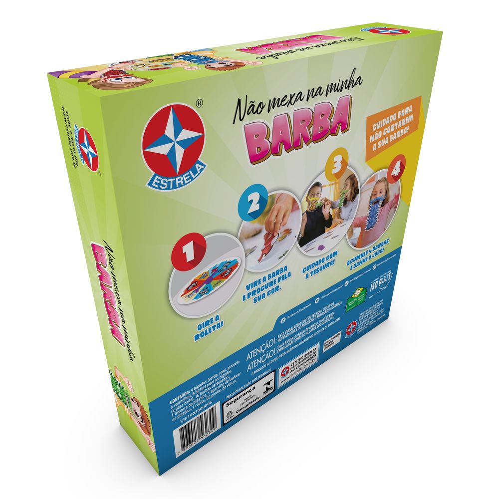 Jogo Não Mexa na Minha Barba - Estrela - Imagem 3