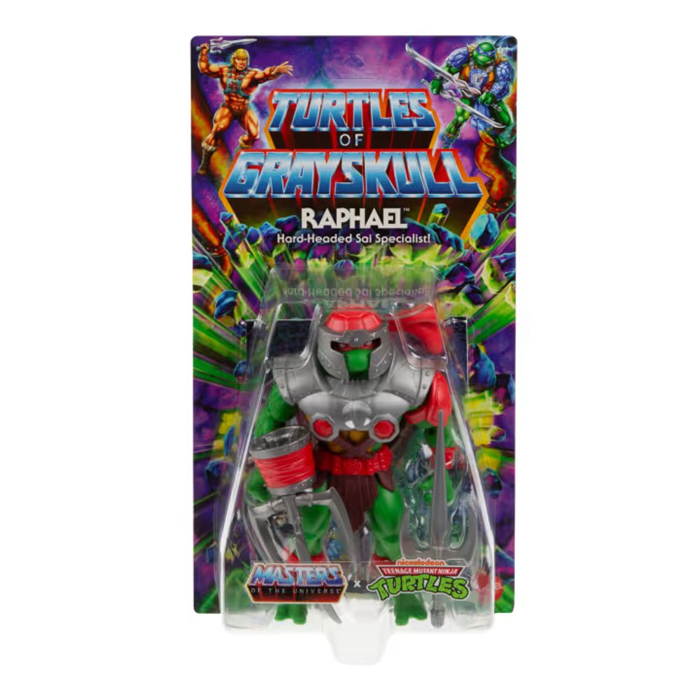 MOTU Turtles of Grayskull Raphael - Mattel - Imagem 2