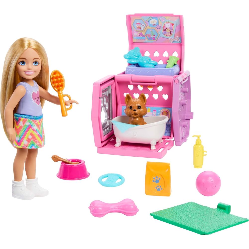 Barbie Chelsea Conjunto Festa de Cachorrinhos - Mattel