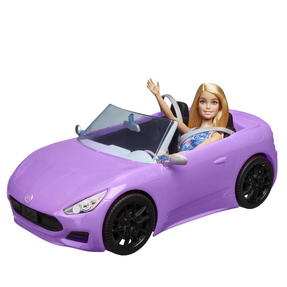 Barbie Carro Conversível Roxo - Mattel - Imagem 2