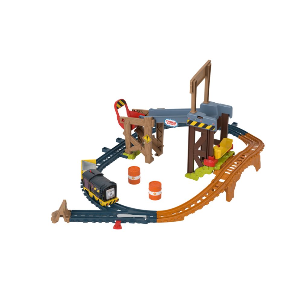 Thomas e Seus Amigos Pista Elevação e Carga Diesel - Mattel - Imagem 3