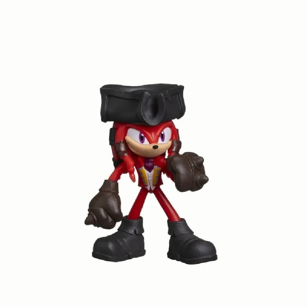 Sonic 3 Bonecos Sonic, Knuckles Pirata e Rusty Rose - Candide - Imagem 3