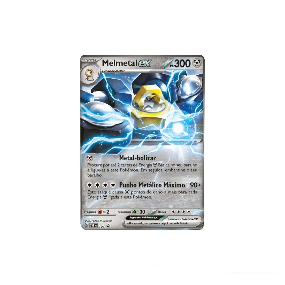 Pokémon Deck Batalha Ex Melmetal - Copag - Imagem 2