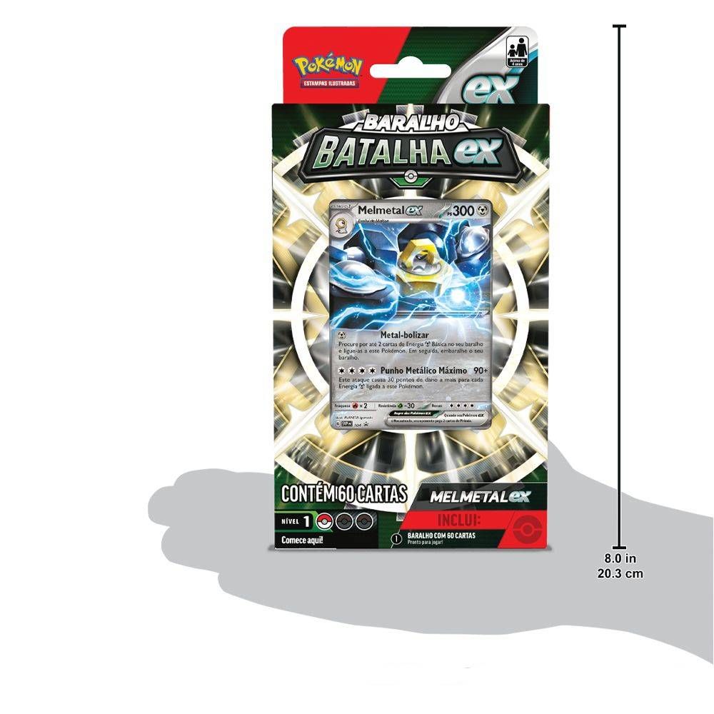 Pokémon Deck Batalha Ex Melmetal - Copag - Imagem 4