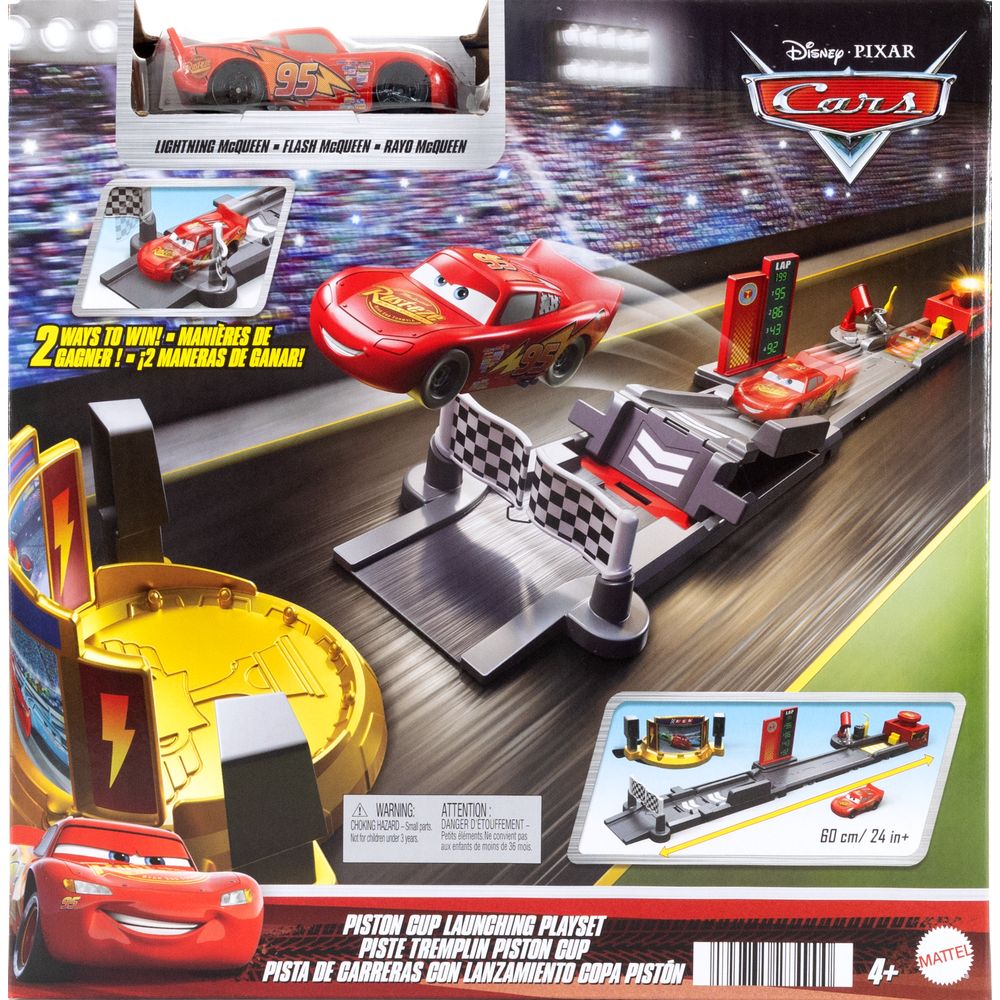Disney Pixar Cars Pista Lançadora Copa Pistão - Mattel - Imagem 3