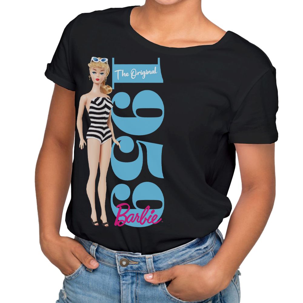 Camiseta Barbie Retrô 1959 M - Fun Divirta-se