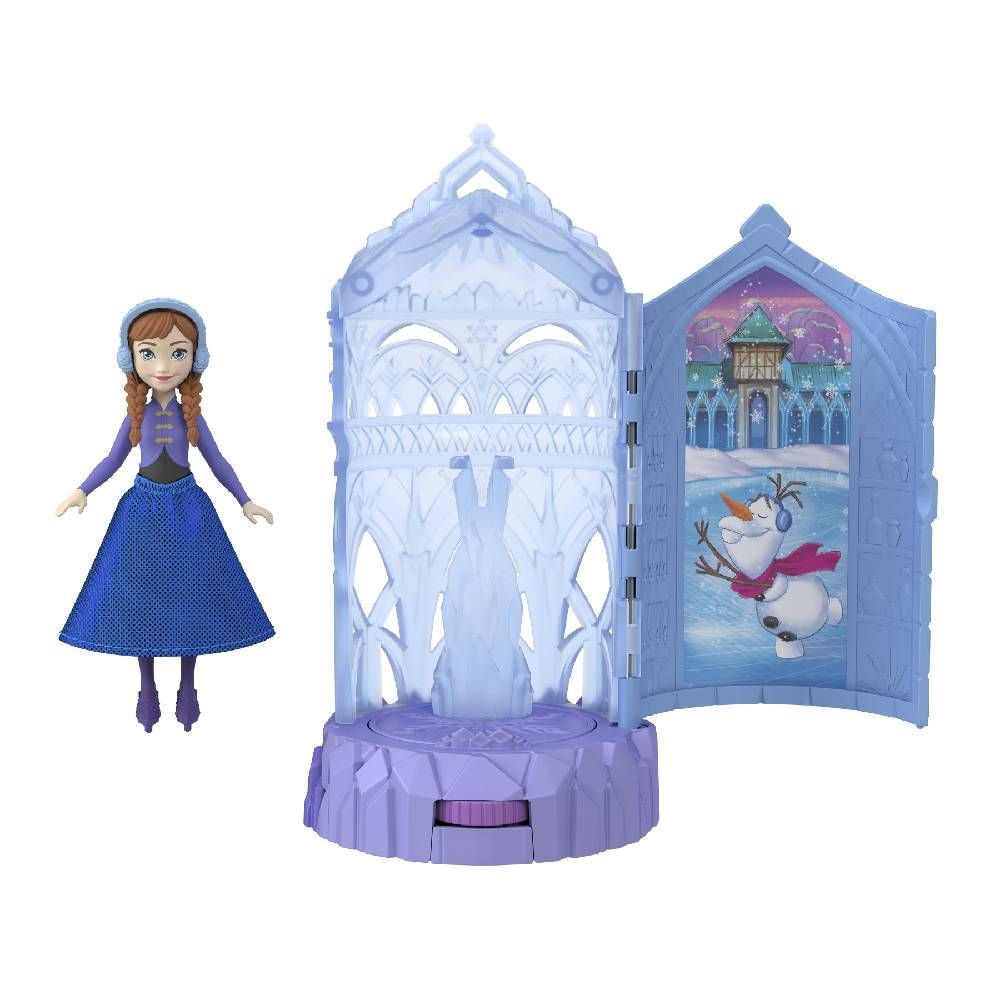 Disney Frozen Castelo de Gelo Giratório Surpresa - Mattel - Imagem 2