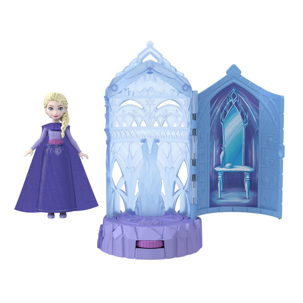 Disney Frozen Castelo de Gelo Giratório Surpresa - Mattel - Imagem 3