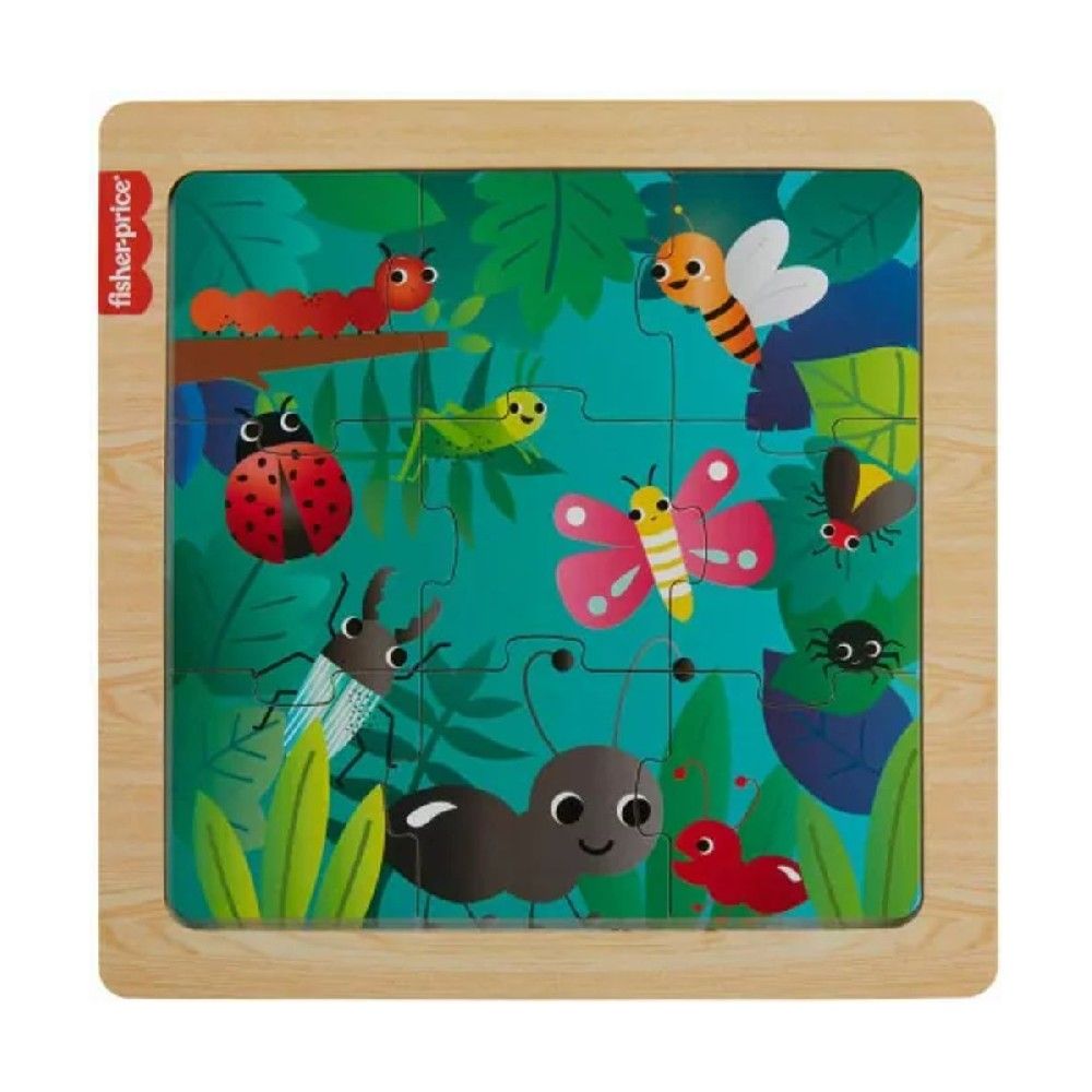 Fisher-Price Quebra-Cabeça Insetos - Mattel - Imagem 2