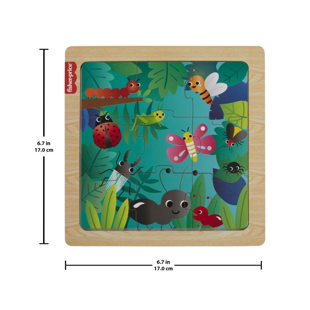 Fisher-Price Quebra-Cabeça Insetos - Mattel - Imagem 3