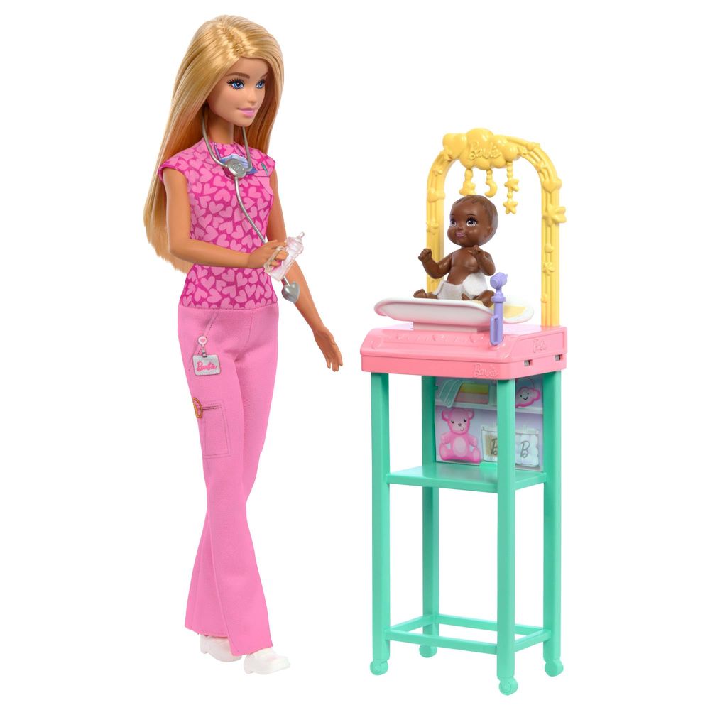 Barbie Profissões Conjunto Pediatra - Mattel - Imagem 2