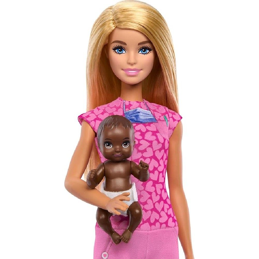 Barbie Profissões Conjunto Pediatra - Mattel - Imagem 3