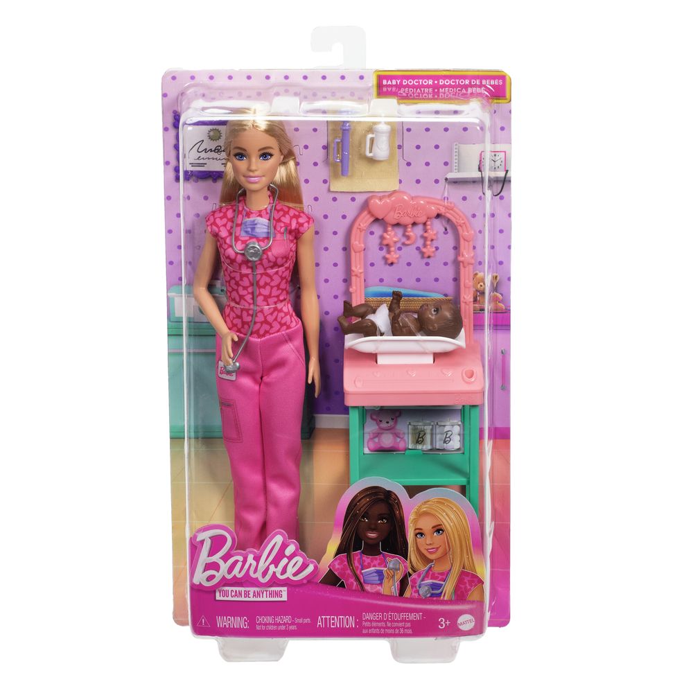Barbie Profissões Conjunto Pediatra - Mattel - Imagem 5