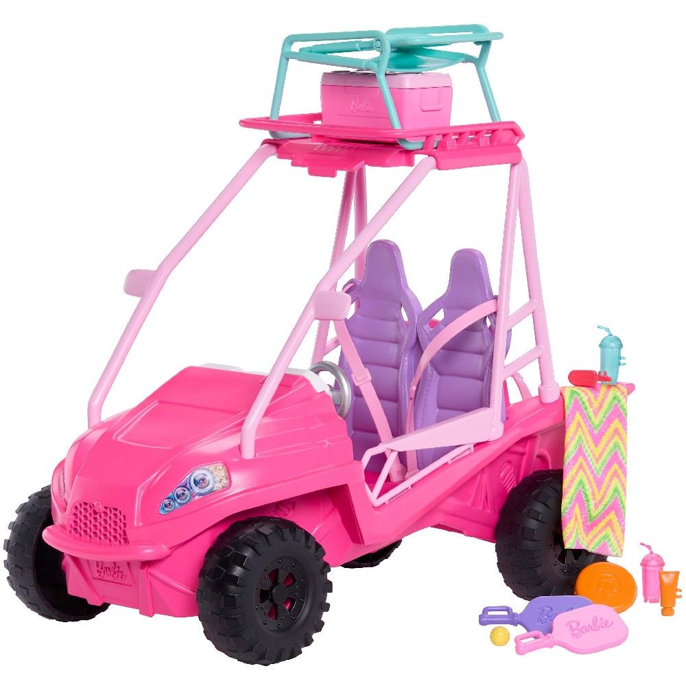 Barbie Veículo Os Mistérios Praia Buggy - Mattel