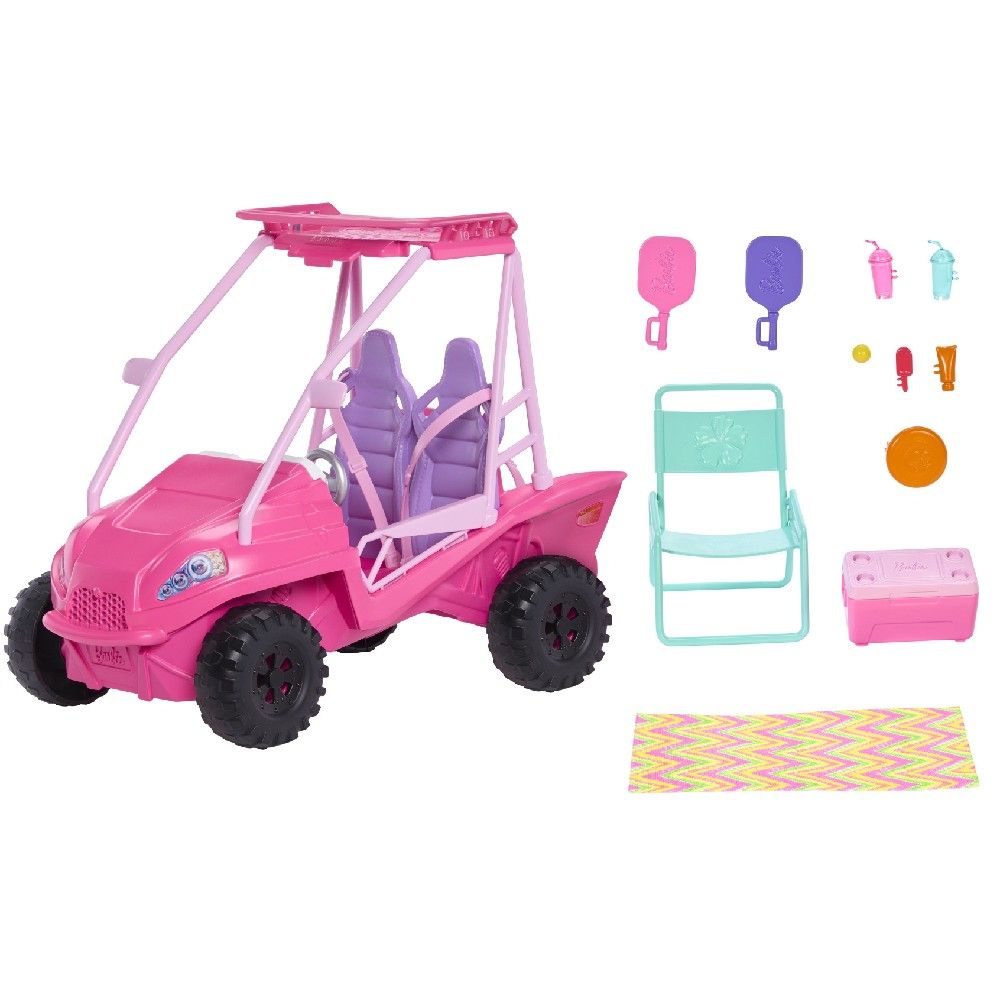 Barbie Veículo Os Mistérios Praia Buggy - Mattel - Imagem 2