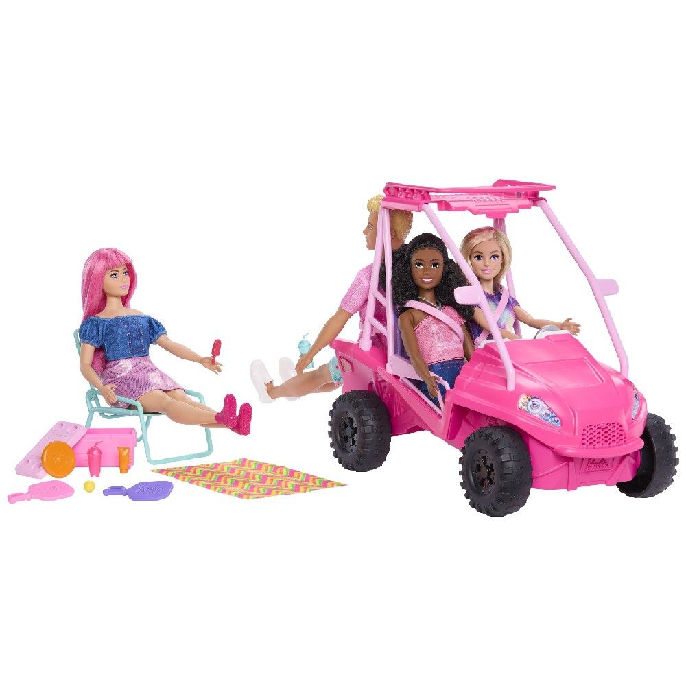 Barbie Veículo Os Mistérios Praia Buggy - Mattel - Imagem 3
