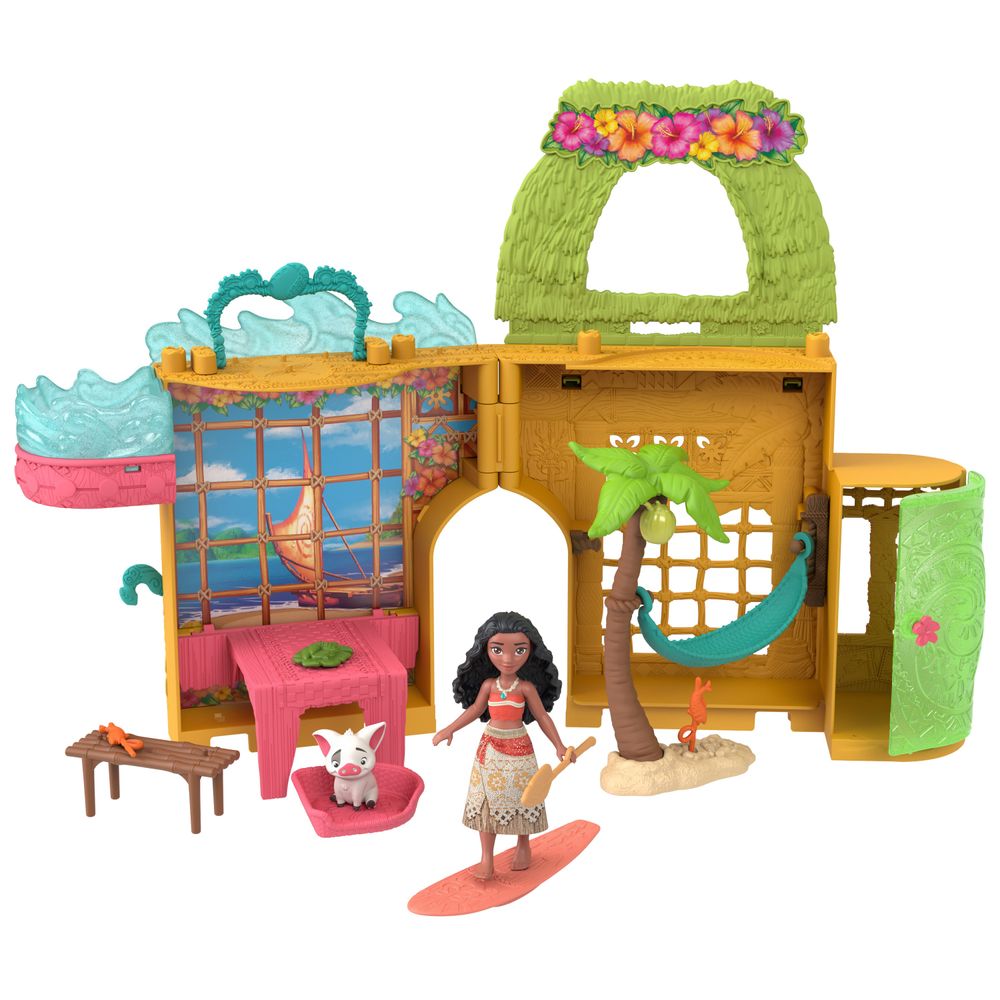Disney Princesa Mini Castelo da Moana Empilhável - Mattel