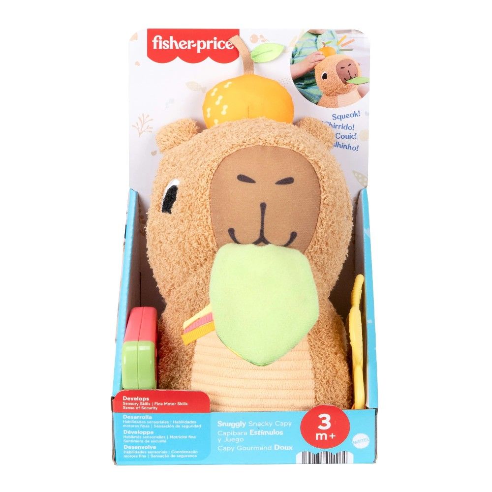 Fisher-Price Capivara Estímulos e Brincadeira - Mattel - Imagem 4