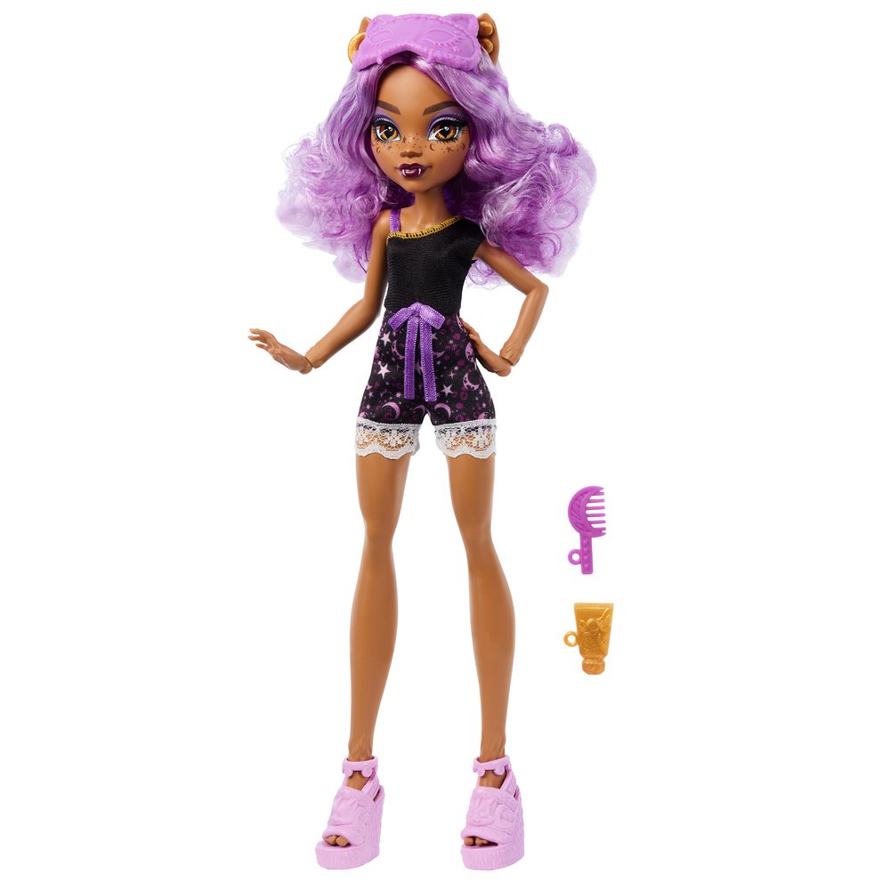 Monster High Pijamas Monstruosas Clawdeen - Mattel - Imagem 2