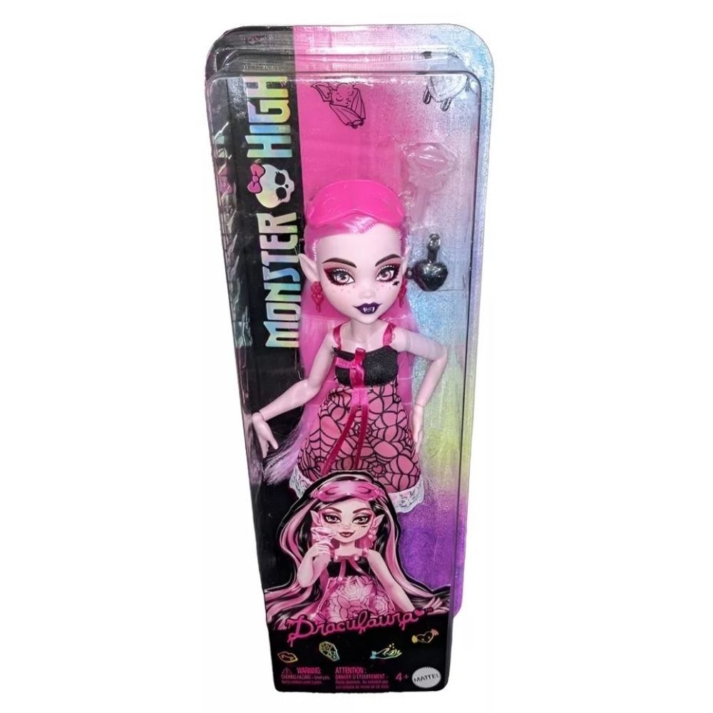 Monster High Pijamas Monstruosas Draculaura - Mattel - Imagem 4