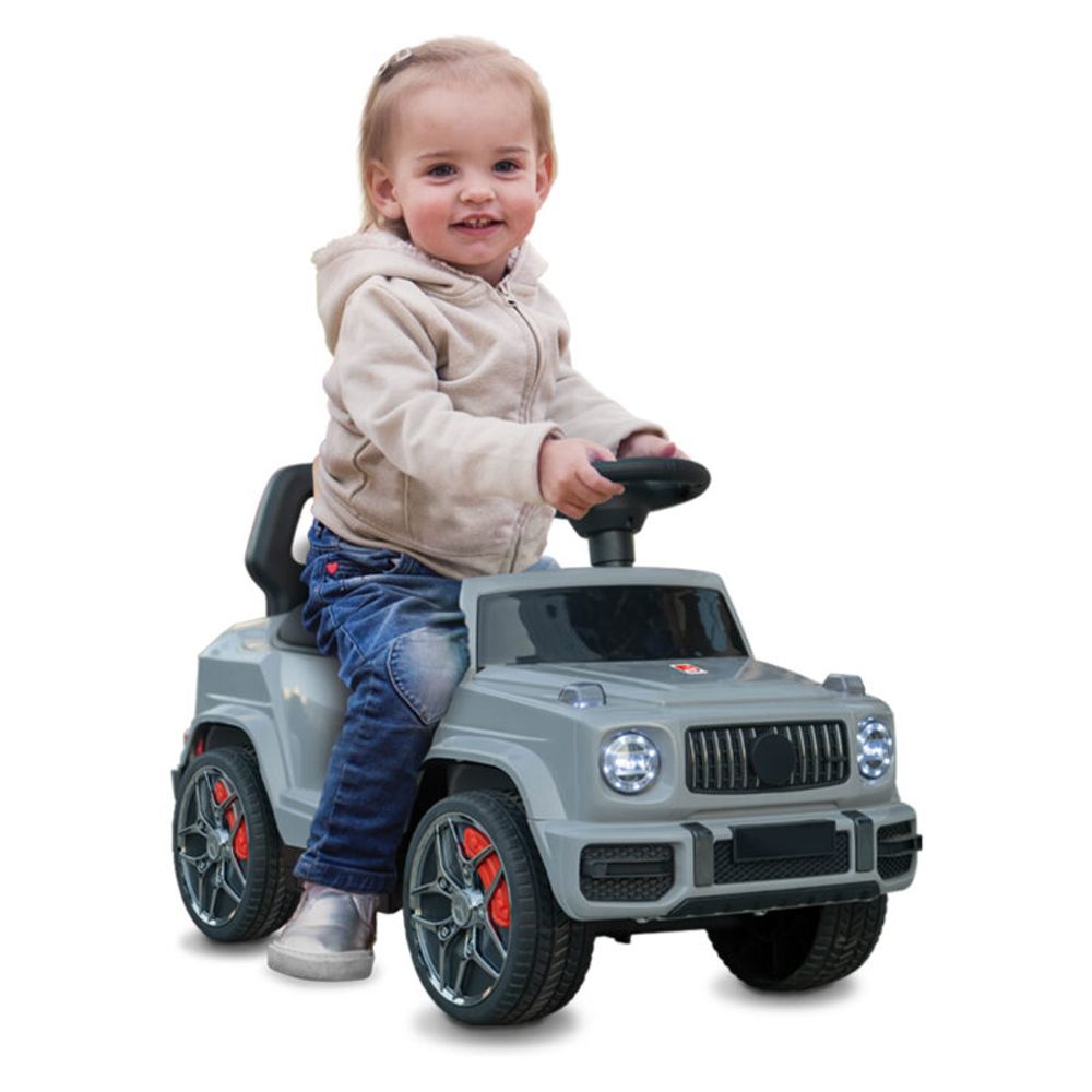 Jipe Elétrico 4 em 1 R/C 6V Cinza - Bandeirante - Imagem 2