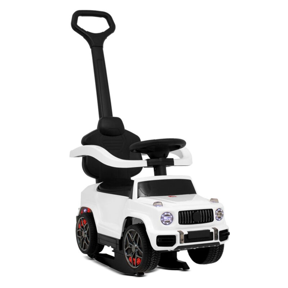 Jipe Elétrico 4 em 1 R/C 6V Branco - Bandeirante