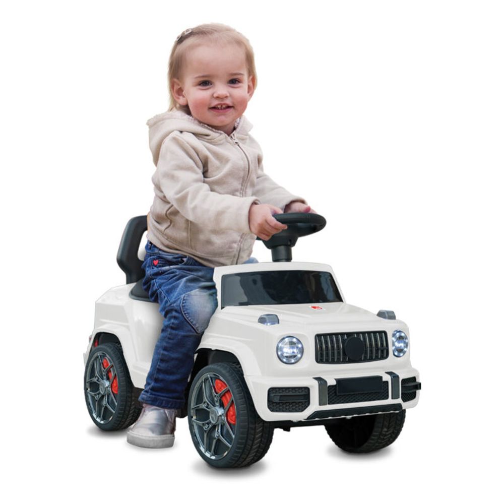 Jipe Elétrico 4 em 1 R/C 6V Branco - Bandeirante - Imagem 2