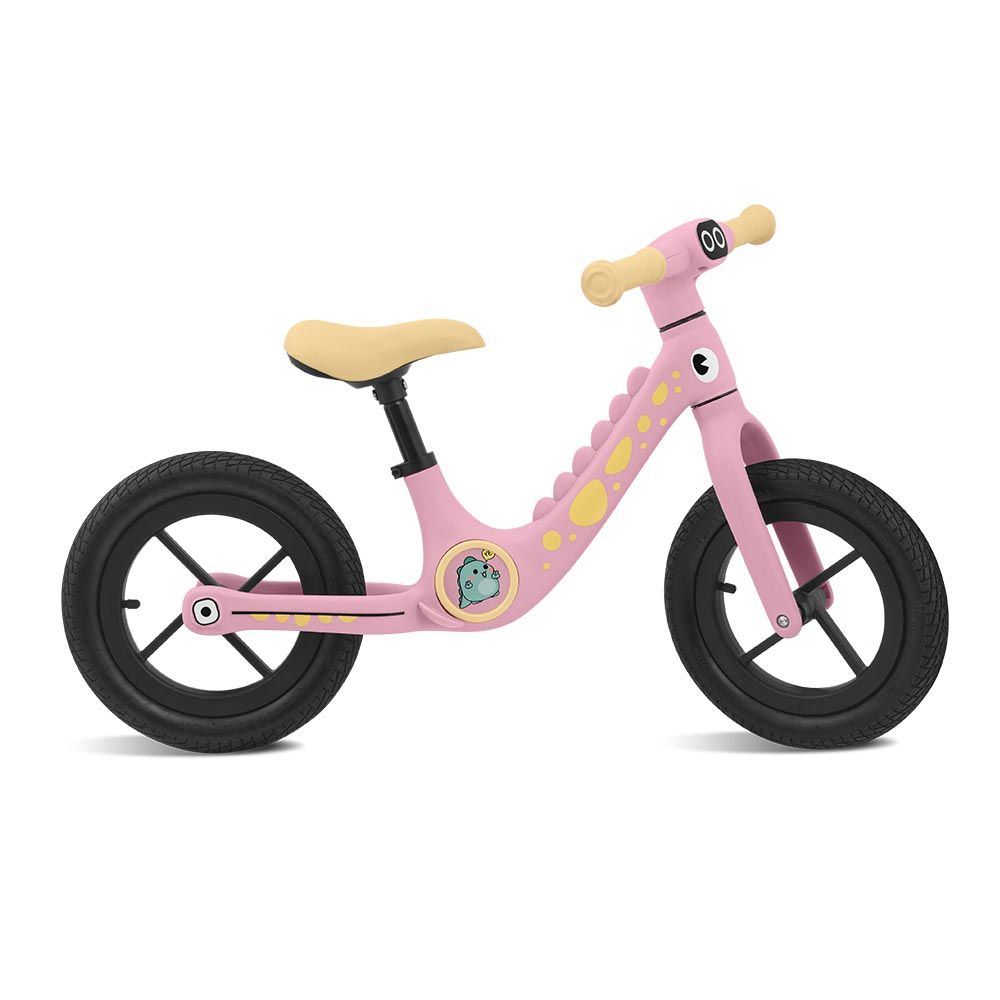 Bicicleta de Equilíbrio Dino Pro Rosa - Bandeirante