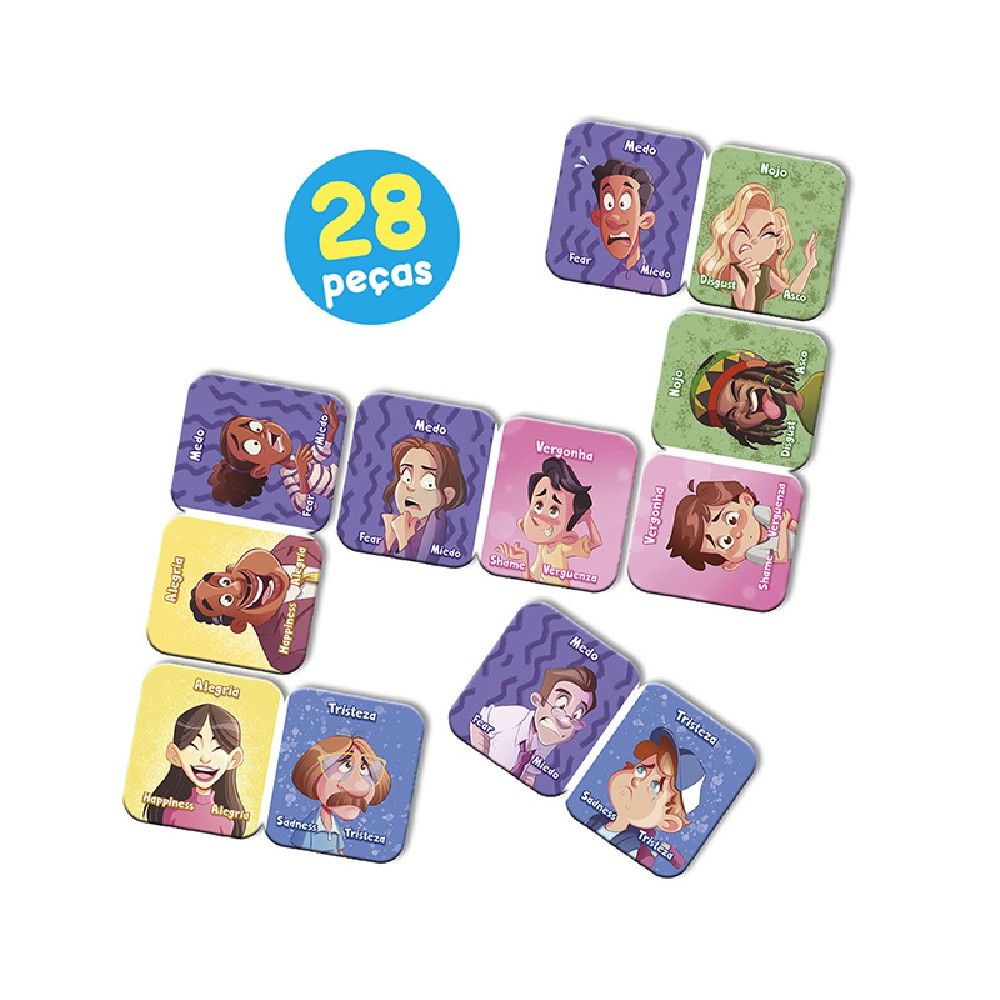 Jogo Dominó das Emoções - Toyster - Imagem 2