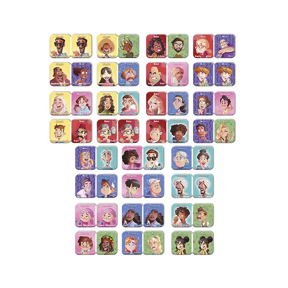 Jogo Dominó das Emoções - Toyster - Imagem 3