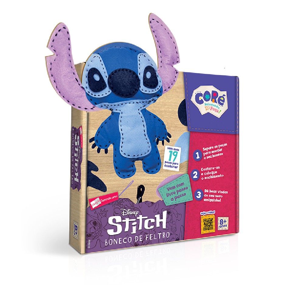 Stitch Boneco de Feltro - Toyster