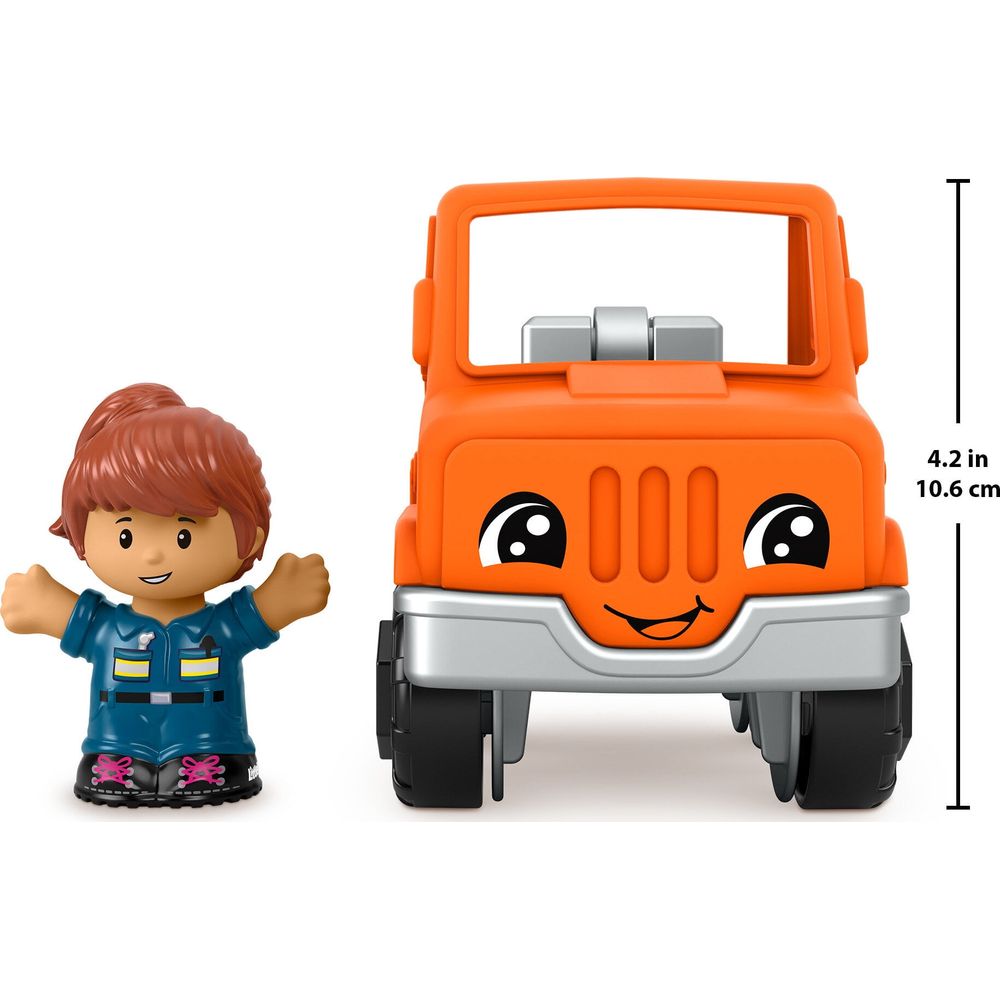 Little People Veículos Pequenos Caminhão de Reboque - Mattel - Imagem 3