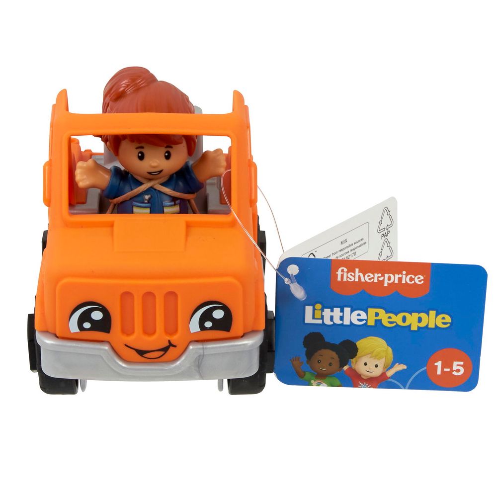 Little People Veículos Pequenos Caminhão de Reboque - Mattel - Imagem 4