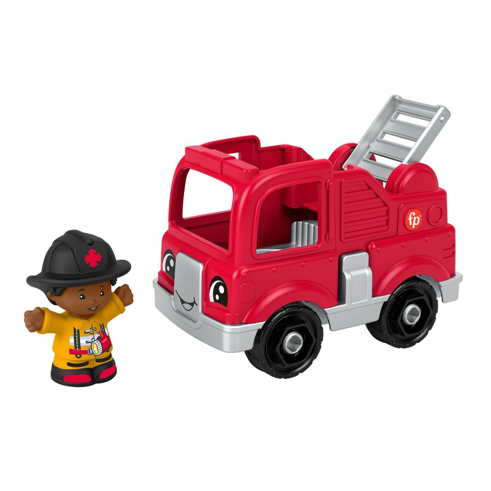 Little People Veículos Pequenos Bombeiro - Mattel - Imagem 2