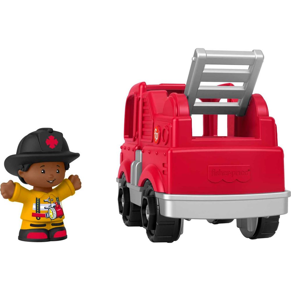 Little People Veículos Pequenos Bombeiro - Mattel - Imagem 4