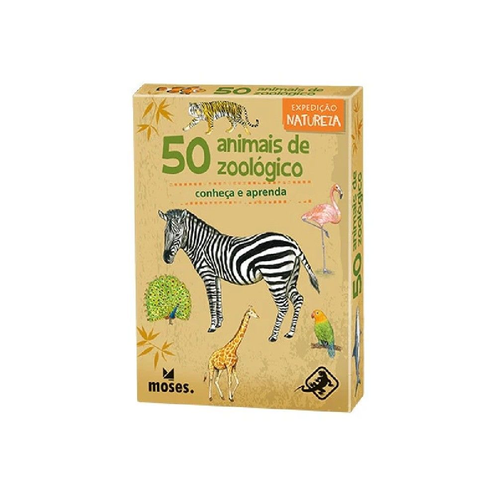 Jogo 50 Animais de Zoológico - Asmodee