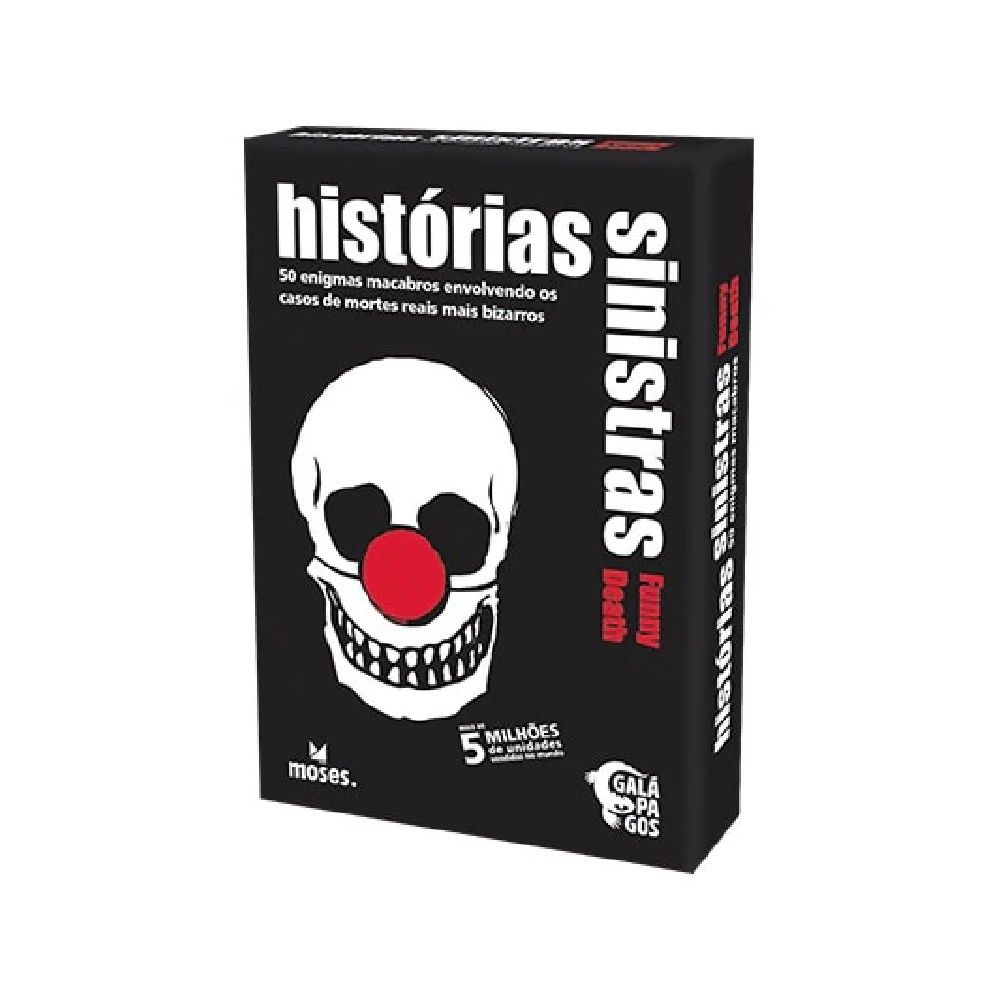 Jogo Histórias Sinistras Mortes Hilárias - Asmodee