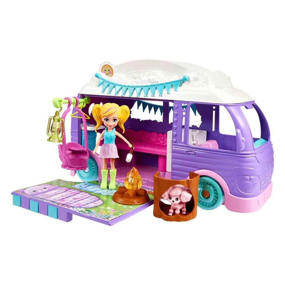 Polly Pocket Van Camping - Mattel - Imagem 2