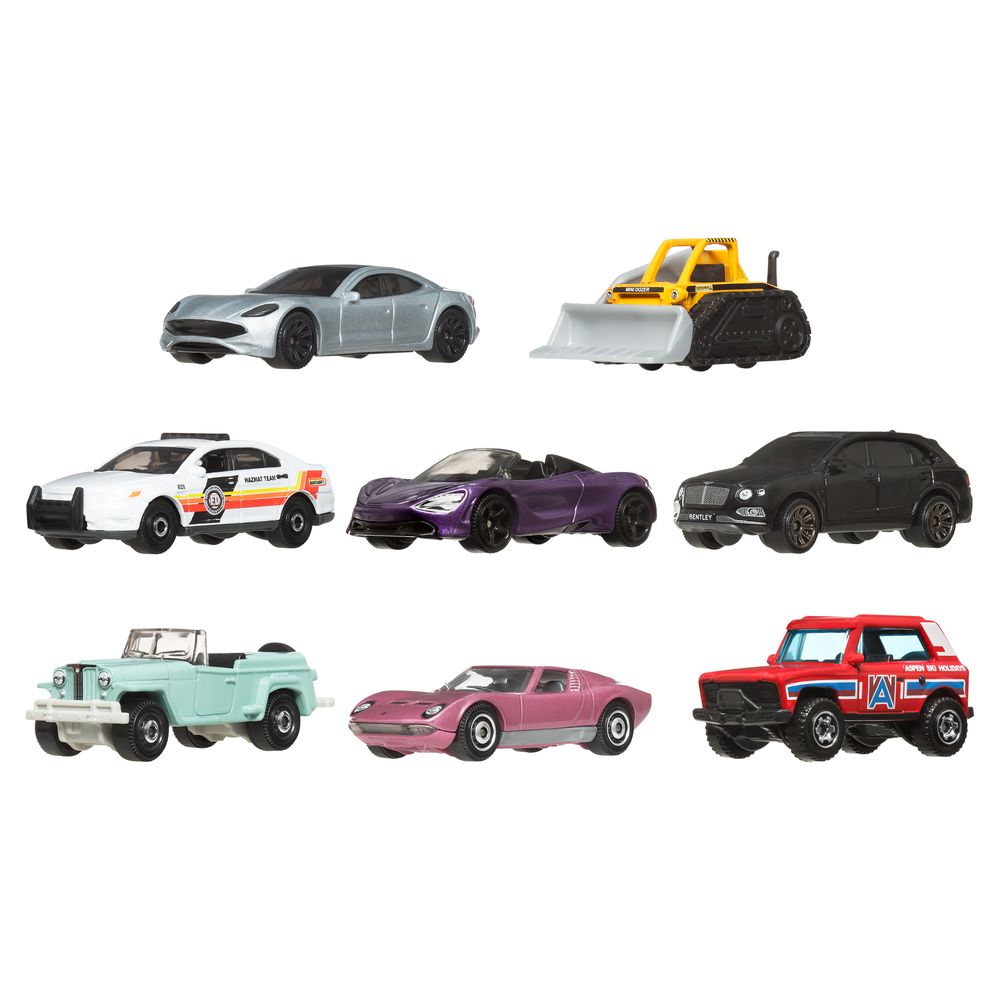 Matchbox Pacote com 8 Carros Exclusivo Karma GS-6 - Mattel - Imagem 2